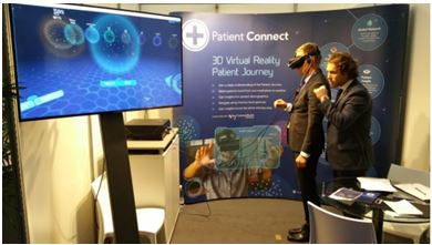 Realidad virtual 3D Patient Connect
